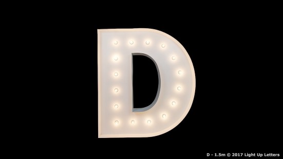 D - Light Up Letter ⋆ Events Fantastic Australia