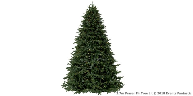 Christmas Tree 2.7m Fraser Fir|Christmas Tree 2.7m Fraser Fir|Christmas Tree 2.7m Fraser Fir