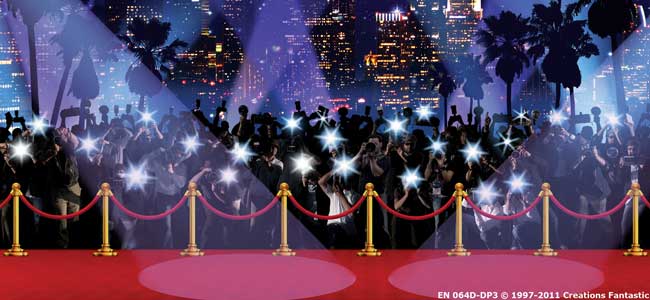 Paparazzi Backdrops along red carpet