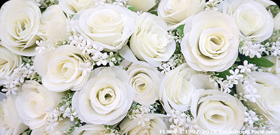White Roses Wedding Roses Party Drop