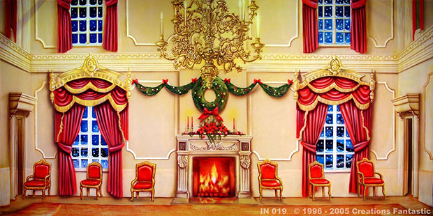 Victorian Parlour 1 Christmas|