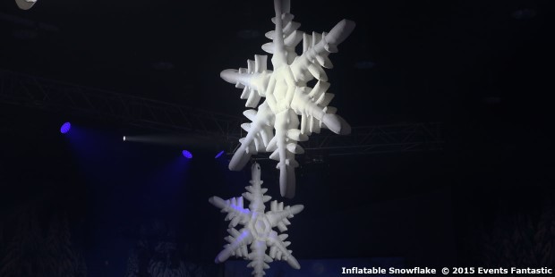 Inflatable SnowflakeInflatable Snowflake White ceiling mounted snowflake for winter wonderland events|Inflatable Snowflake White ceiling moInflatable Snowflake White ceiling mounted snowflake for winter wonderland events