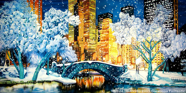 WI024 NYC CENTRAL PARK WINTER Backdrop
