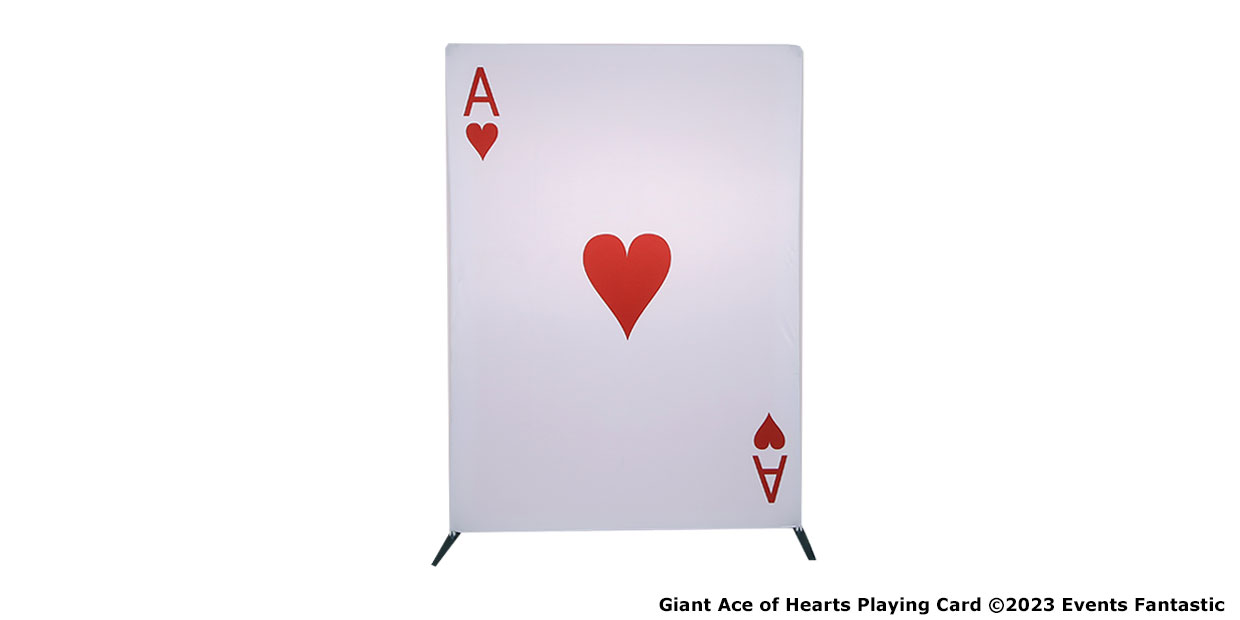 Ace or Hearts Playing Card