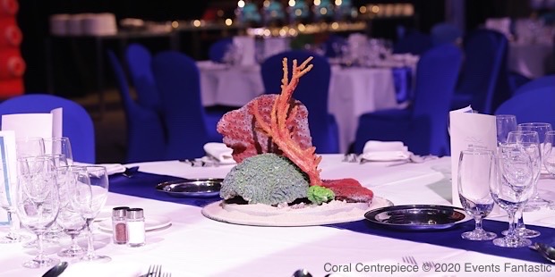 Coral Reef Centrepiece at corporate event