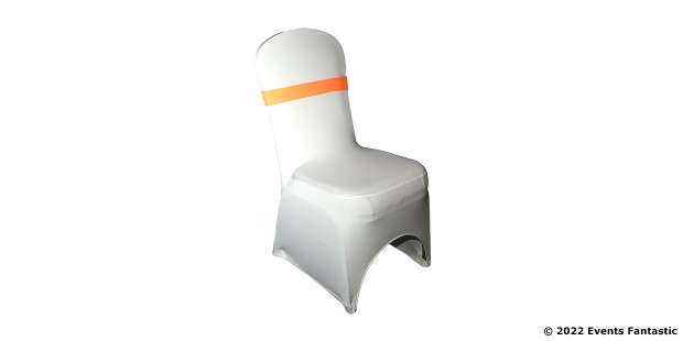 Orange Lycra Chair Bands