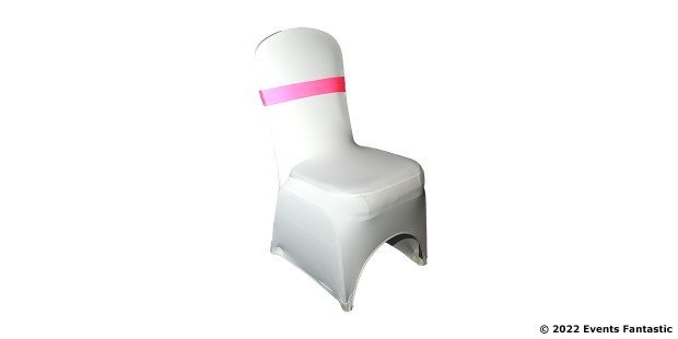 Pink Lycra Chair Bands
