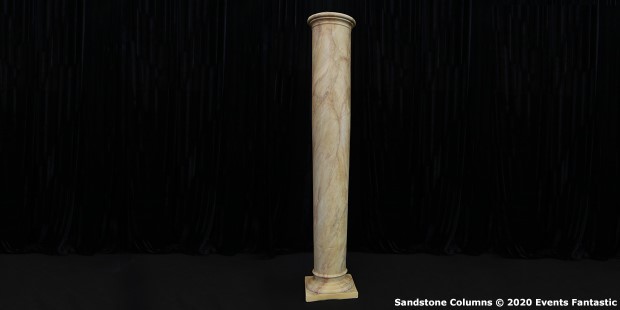 single stand stone column 2.7m tall