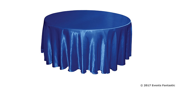Blue Satin Table Cloth Product Image