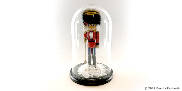 Nutcracker 8 Cloche Christmas Event Centrepiece