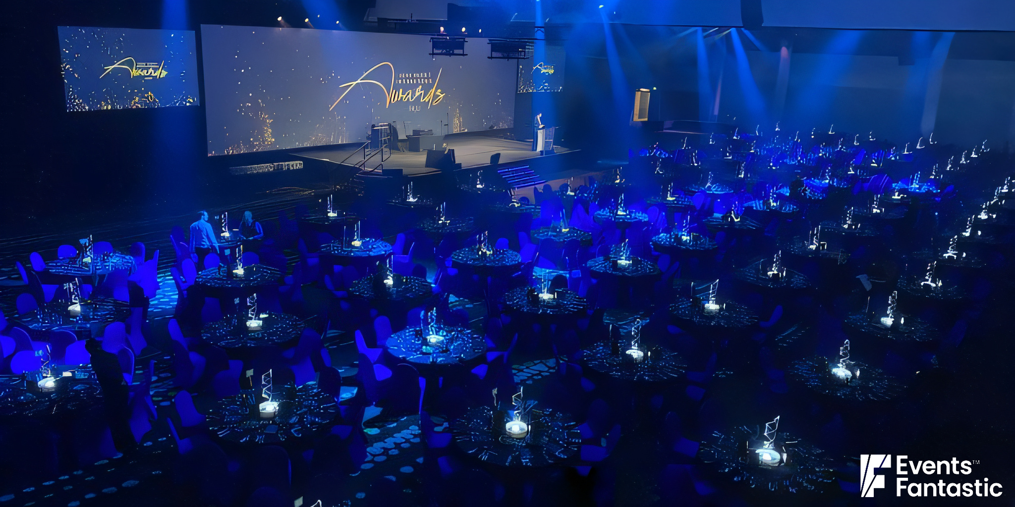 Perspex Ribbon Centrepiece BCEC