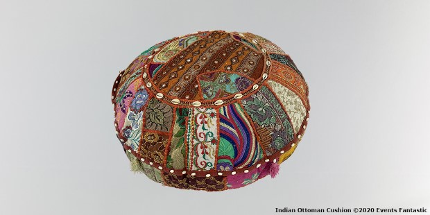 Indian Ottoman Cushions