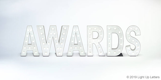 Awards Light Up Letters