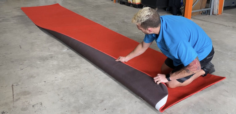 How to install an event carpet runner ⋆ VIP Entrance ⋆ Events Fantastic