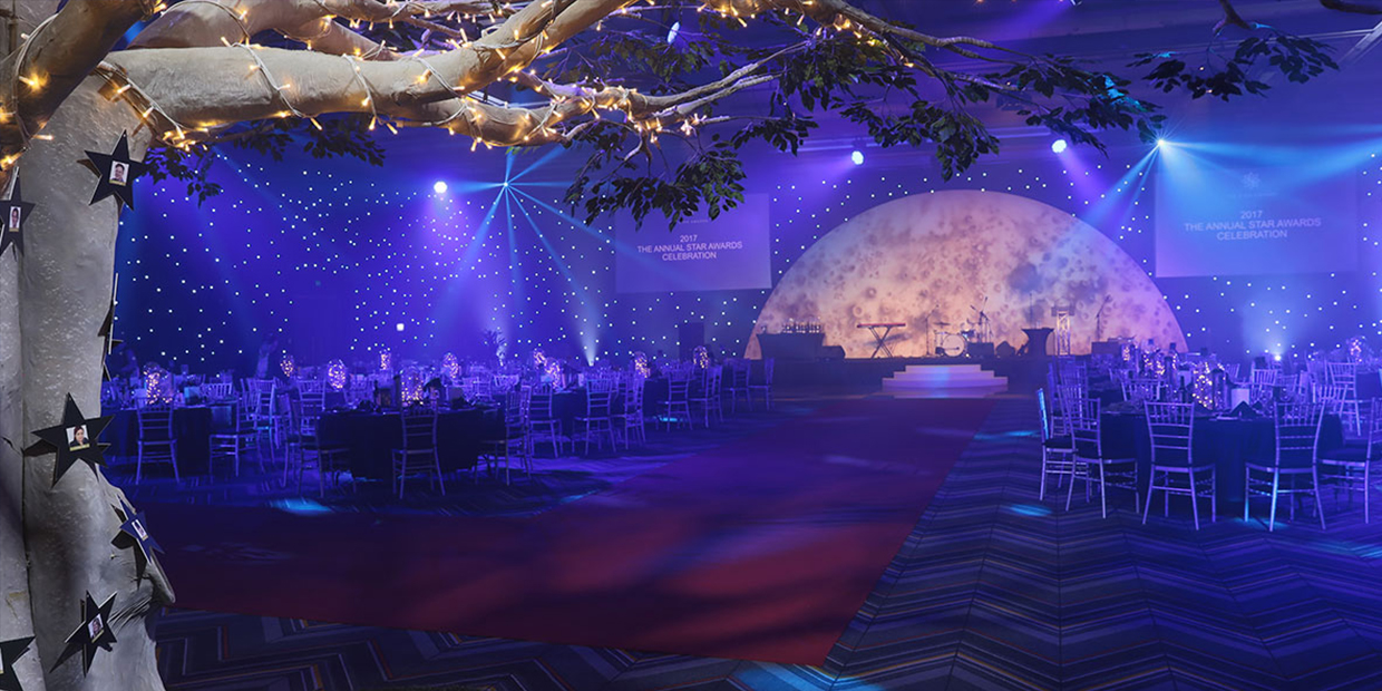 Under a Starry Night School Formal Theme