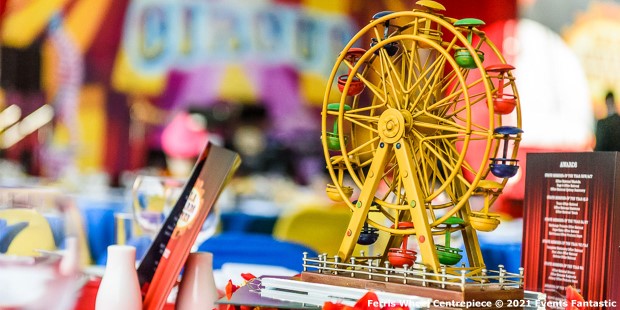 Ferris Wheel Centrepiece on Table