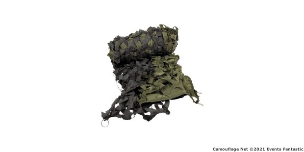 Camouflage Netting Prop Hire