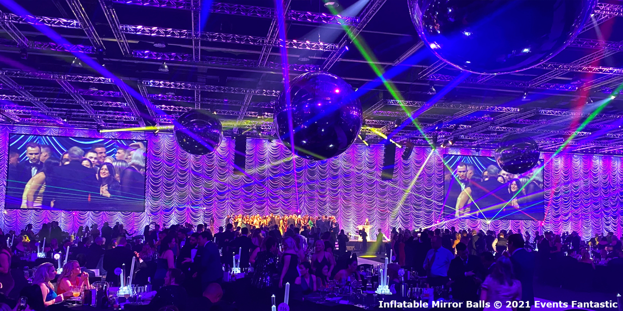 Inflatable-Mirror-Balls-Awards-Show