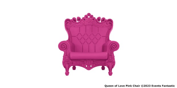 Queen of Love Pink Chair
