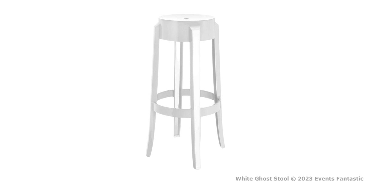 White Ghost Stool