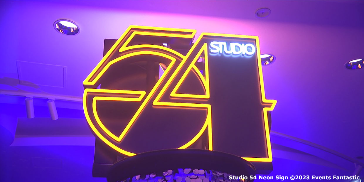 Studio 54 Neon Sign