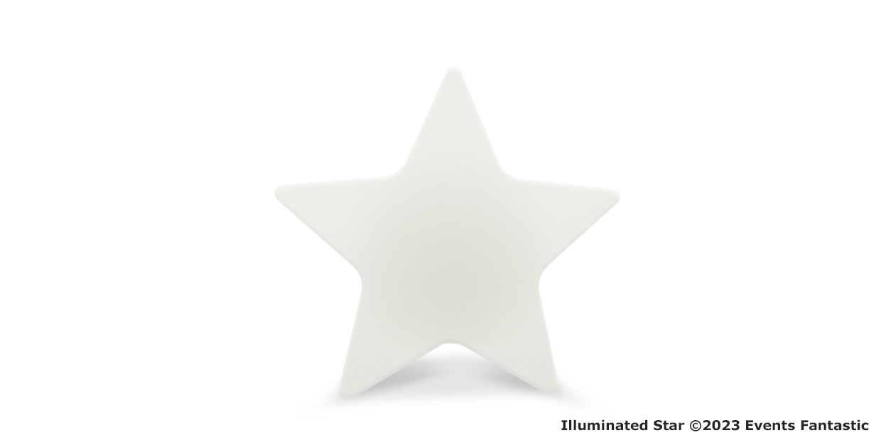 Illuminated 1.25 Glow Star