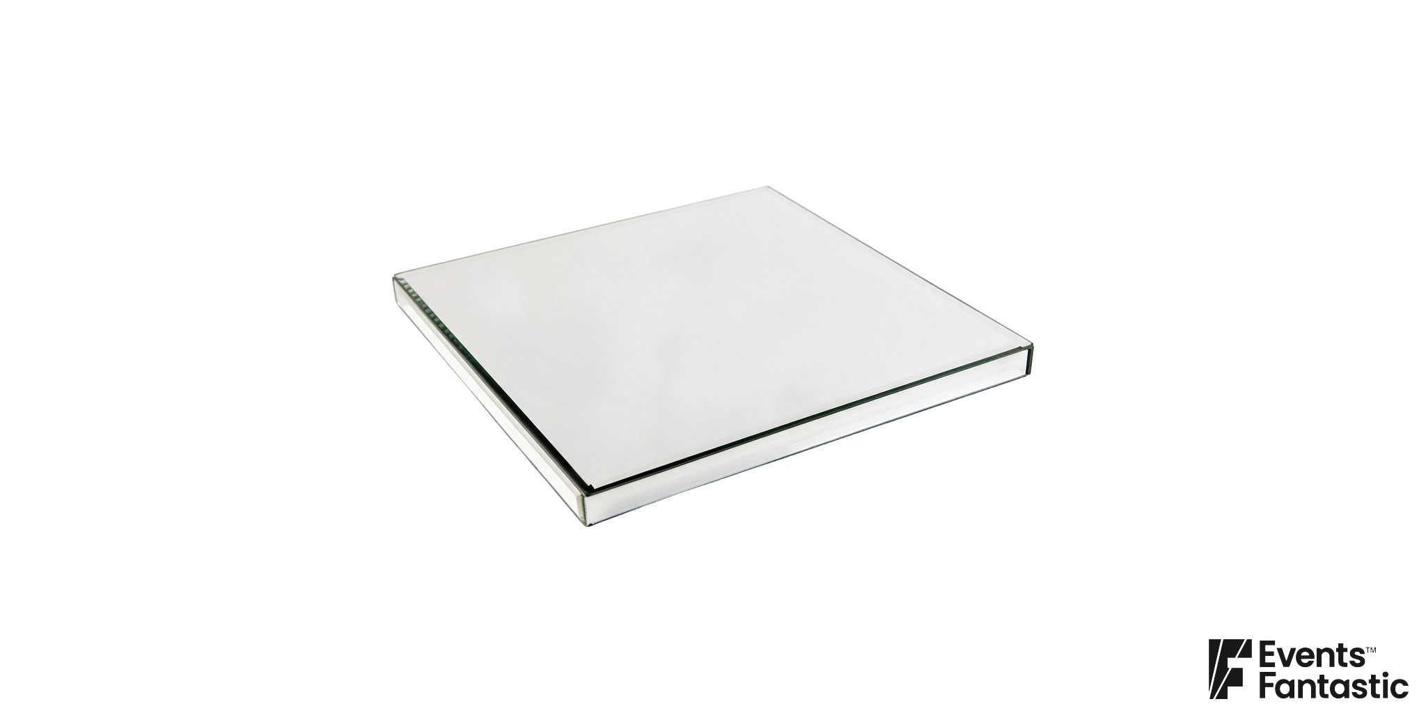 Mirror Base (Square 30cm) Table Centrepiece