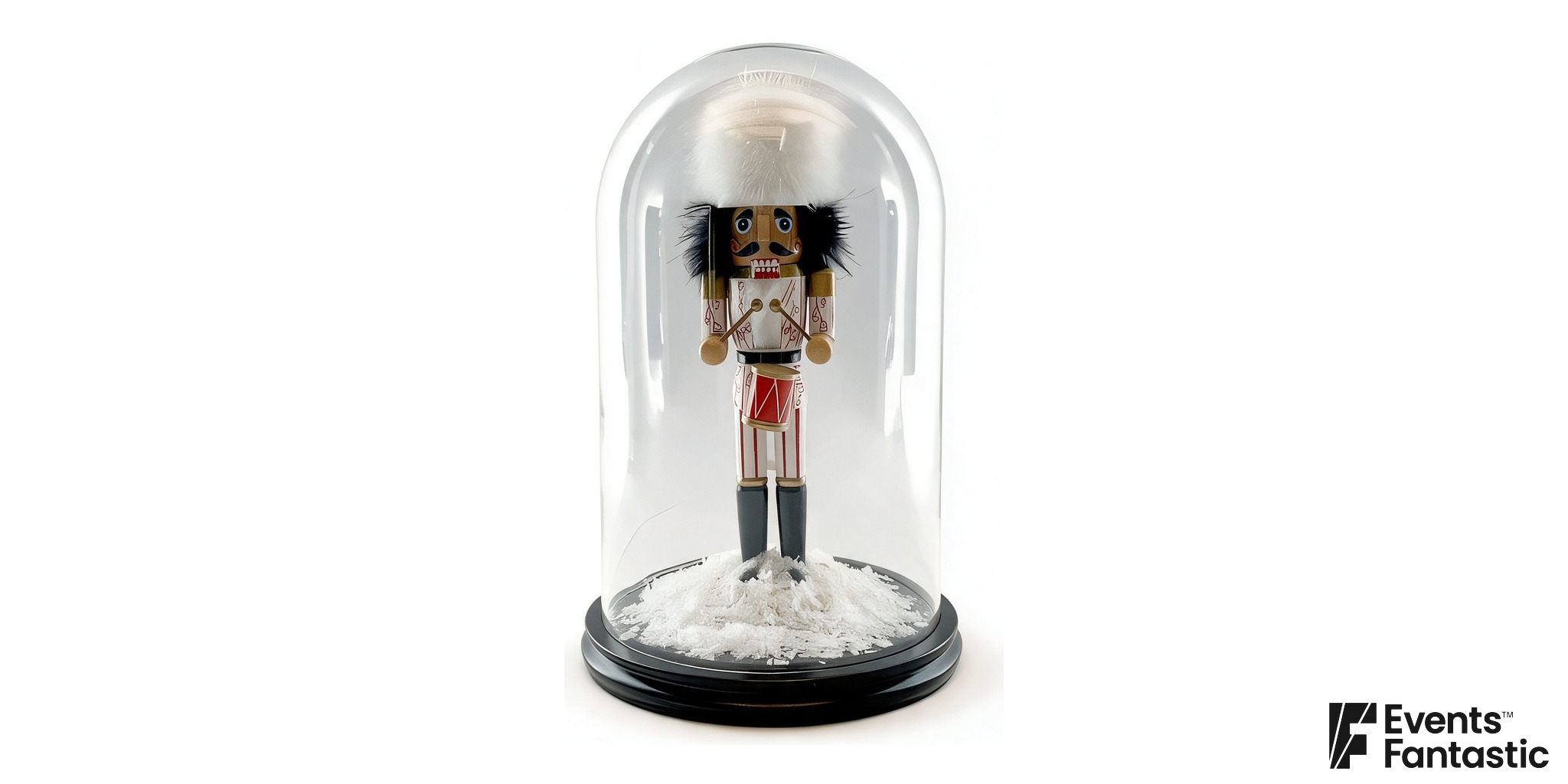 Nutcracker Cloche Centrepiece 1