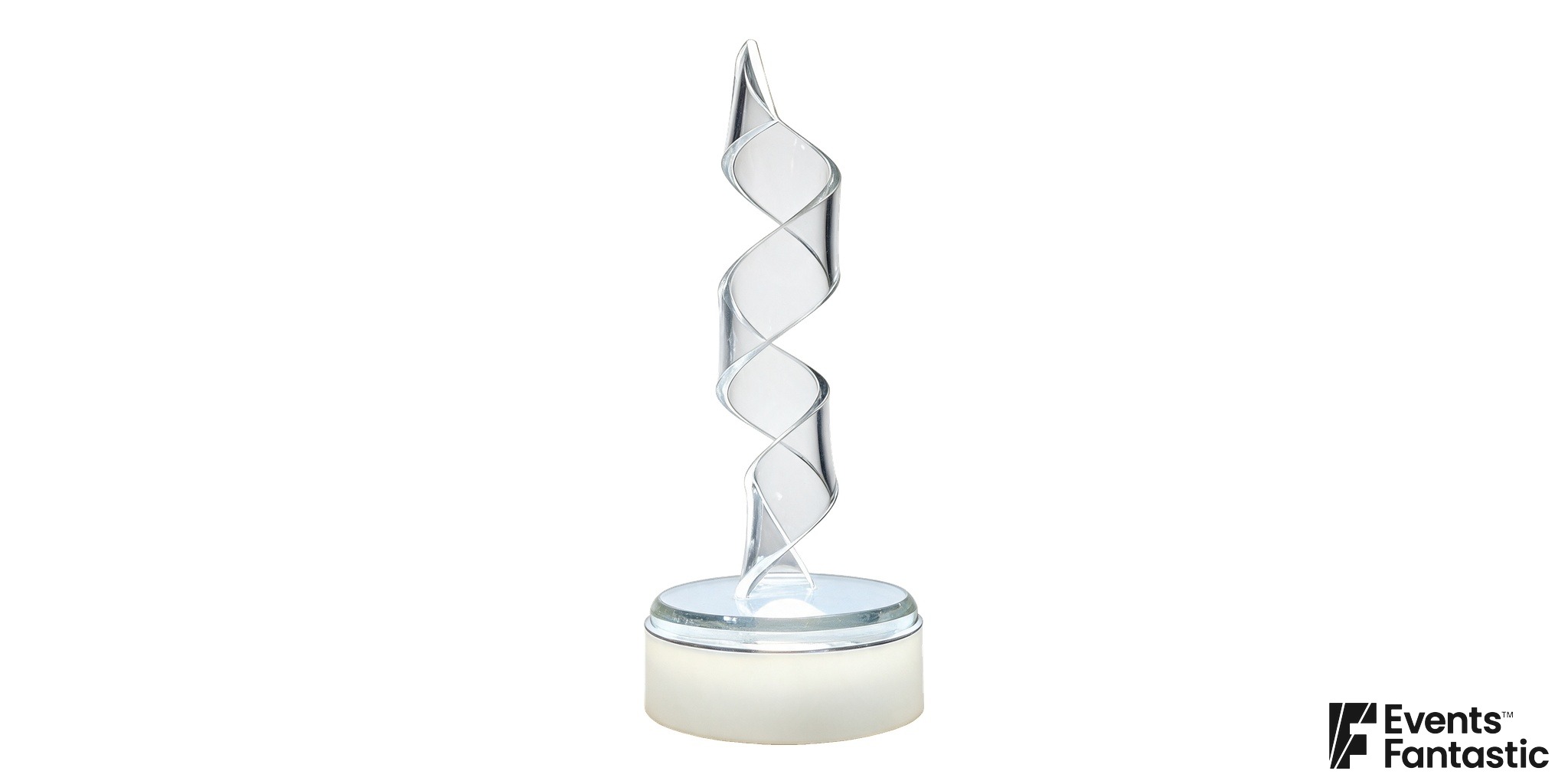 Perspex Ribbon Table Centrepiece