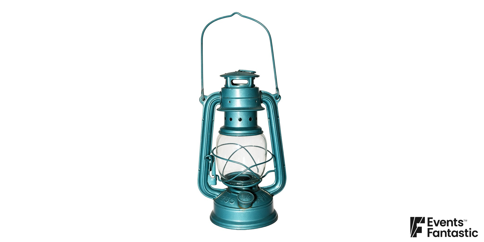 Rustic Kerosene Lantern Table Centrepiece